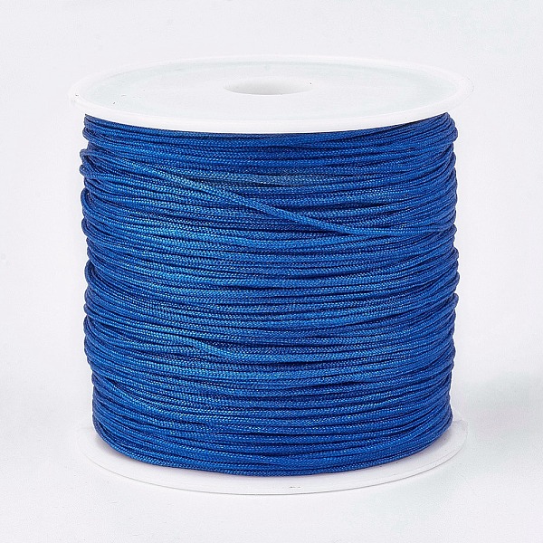 PandaHall Nylon Thread, Nylon Jewelry Cord for Custom Woven Jewelry Making, Blue, 0.8mm, about 45m/roll Nylon Blue
PandaHall Nylon Thread, Nylon Jewelry Cord for Custom Woven Jewelry Making, Blue, 0.8mm, about 45m/roll Nylon Blue