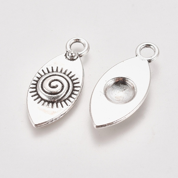 PandaHall Tibetan Style Alloy Pendants, Horse Eye, Antique Silver, 21x9x2mm, Hole: 2mm Alloy Horse Eye
PandaHall Tibetan Style Alloy Pendants, Horse Eye, Antique Silver, 21x9x2mm, Hole: 2mm Alloy Horse Eye