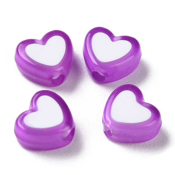 PandaHall Heart Acrylic Beads, Bead in Bead, Medium Orchid, 7x8x4mm, Hole: 1.8mm, about 2777pcs/500g Acrylic Heart
PandaHall Heart Acrylic Beads, Bead in Bead, Medium Orchid, 7x8x4mm, Hole: 1.8mm, about 2777pcs/500g Acrylic Heart