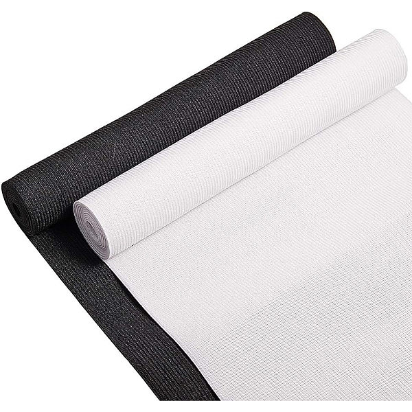 PandaHall BENECREAT 8-Inch Wide by 2-Yard Flat Elastic Black and White Heavy Stretch Knit for Sewing Project Elastic Fibre Flat White
PandaHall BENECREAT 8-Inch Wide by 2-Yard Flat Elastic Black and White Heavy Stretch Knit for Sewing Project Elastic Fibre Flat White