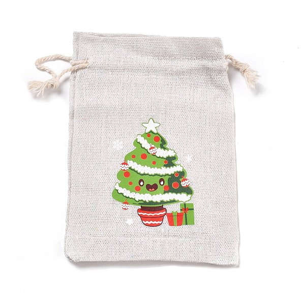 PandaHall Christmas Cotton Cloth Storage Pouches, Rectangle Drawstring Bags, for Candy Gift Bags, Christmas Tree Pattern, 13.8x10x0.1cm...
PandaHall Christmas Cotton Cloth Storage Pouches, Rectangle Drawstring Bags, for Candy Gift Bags, Christmas Tree Pattern, 13.8x10x0.1cm...