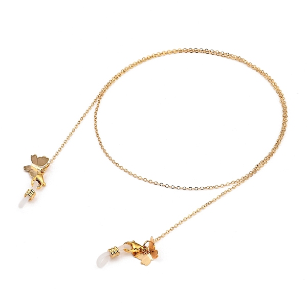 PandaHall Eyeglasses Chains, Neck Strap for Eyeglasses, with Brass Cable Chains & Butterfly Charms, 304 Stainless Steel Lobster Claw Clasps...
PandaHall Eyeglasses Chains, Neck Strap for Eyeglasses, with Brass Cable Chains & Butterfly Charms, 304 Stainless Steel Lobster Claw Clasps...