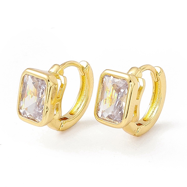 PandaHall Clear Cubic Zirconia Rectangle Hoop Earrings, Rack Plating Brass Jewelry for Women, Cadmium Free & Lead Free, Real 18K Gold Plated...
PandaHall Clear Cubic Zirconia Rectangle Hoop Earrings, Rack Plating Brass Jewelry for Women, Cadmium Free & Lead Free, Real 18K Gold Plated...