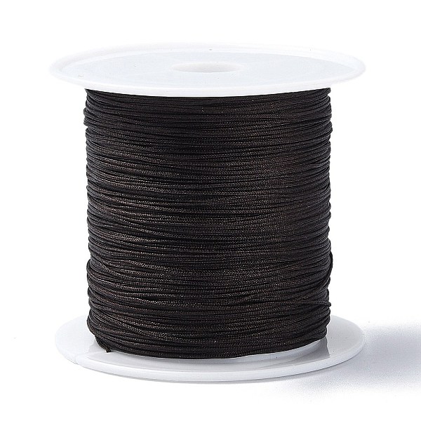 PandaHall Nylon Chinese Knot Cord, Nylon Jewelry Cord for Jewelry Making, Coconut Brown, 0.4mm, about 28~30m/roll Nylon
PandaHall Nylon Chinese Knot Cord, Nylon Jewelry Cord for Jewelry Making, Coconut Brown, 0.4mm, about 28~30m/roll Nylon