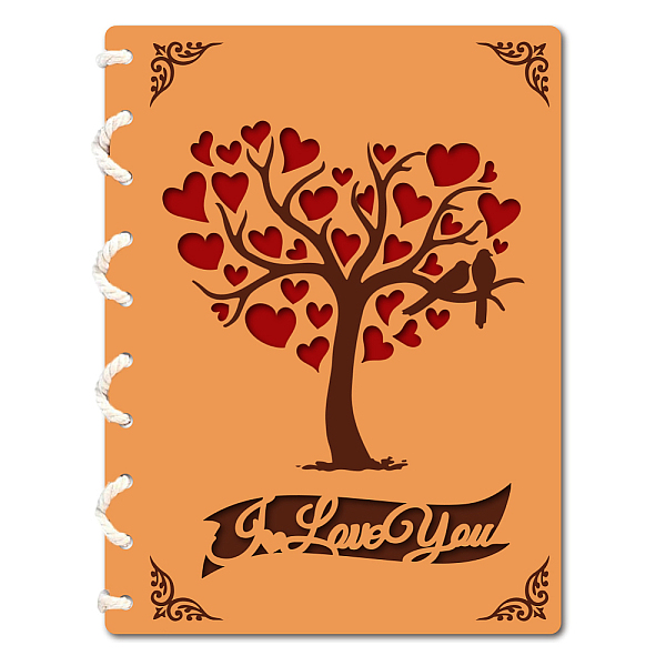 PandaHall Wooden Commemorative Cards Book, Rectangle, Heart, 180~200x130~150x3mm Wood Heart
PandaHall Wooden Commemorative Cards Book, Rectangle, Heart, 180~200x130~150x3mm Wood Heart