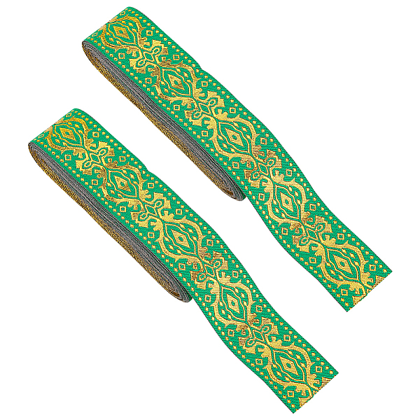 PandaHall Ethnic Style Embroidery Polyester Ribbon, Clothing Accessories, Floral Pattern, Green, 1-1/4 inch(33mm), about 7.66 Yards...
PandaHall Ethnic Style Embroidery Polyester Ribbon, Clothing Accessories, Floral Pattern, Green, 1-1/4 inch(33mm), about 7.66 Yards...