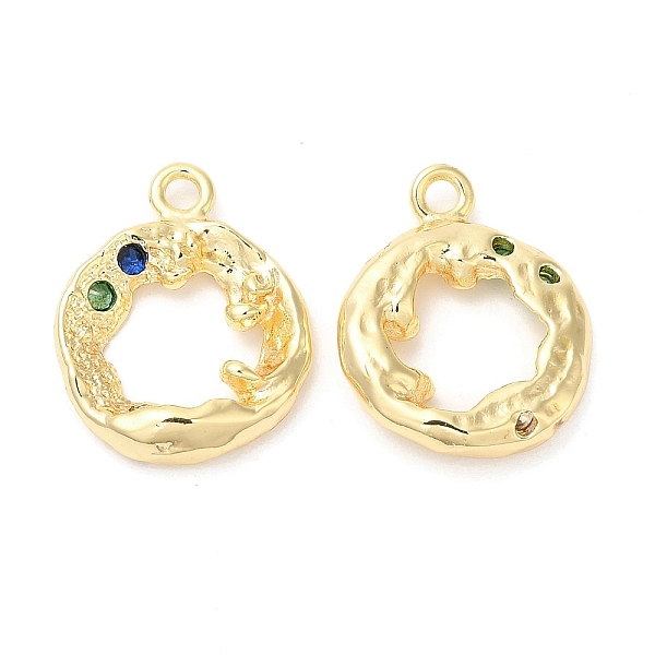 PandaHall Brass with Cubic Zirconia Pendants, Rings, Real 18K Gold Plated, 18x14.5x3.5mm, Hole: 1.8mm Brass+Cubic Zirconia+Shell Ring Green
PandaHall Brass with Cubic Zirconia Pendants, Rings, Real 18K Gold Plated, 18x14.5x3.5mm, Hole: 1.8mm Brass+Cubic Zirconia+Shell Ring Green