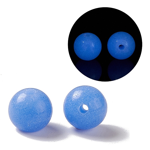PandaHall Luminous Candy Color Glass Bead, Glow in the Dark, Round, Cornflower Blue, 6mm, Hole: 0.8mm Glass Round
PandaHall Luminous Candy Color Glass Bead, Glow in the Dark, Round, Cornflower Blue, 6mm, Hole: 0.8mm Glass Round
