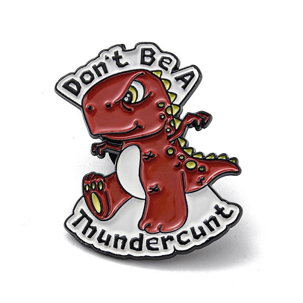 PandaHall Alloy Enamel Brooch, for Men and Women, Dinosaur, 30x24.5x1.5mm Alloy+Enamel Dinosaur Red
PandaHall Alloy Enamel Brooch, for Men and Women, Dinosaur, 30x24.5x1.5mm Alloy+Enamel Dinosaur Red