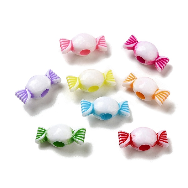 PandaHall Opaque Acrylic European Beads, Craft Style, Candy, Mixed Color, 10x24x10mm, Hole: 5mm, 531pcs/500g Acrylic Candy Multicolor
PandaHall Opaque Acrylic European Beads, Craft Style, Candy, Mixed Color, 10x24x10mm, Hole: 5mm, 531pcs/500g Acrylic Candy Multicolor