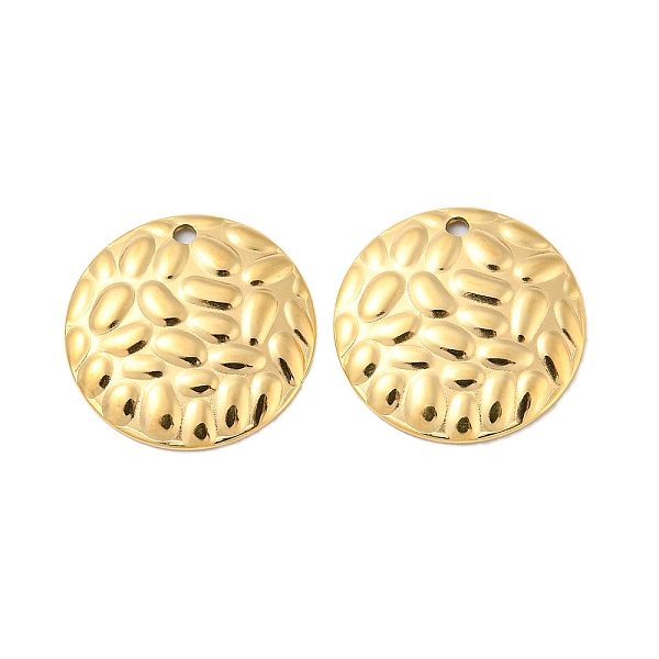 PandaHall 304 Stainless Steel Pendants, Flat Round Charm, Real 14K Gold Plated, 16x2mm, Hole: 1.4mm 304 Stainless Steel Flat Round
PandaHall 304 Stainless Steel Pendants, Flat Round Charm, Real 14K Gold Plated, 16x2mm, Hole: 1.4mm 304 Stainless Steel Flat Round