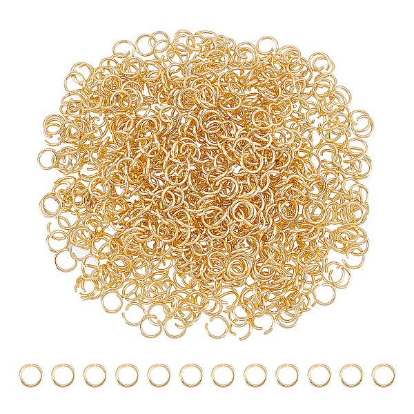 PandaHall Unicraftale 800Pcs 304 Stainless Steel Open Jump Rings, Metal Connectors for DIY Jewelry Crafting and Keychain Accessories, Real...
PandaHall Unicraftale 800Pcs 304 Stainless Steel Open Jump Rings, Metal Connectors for DIY Jewelry Crafting and Keychain Accessories, Real...
