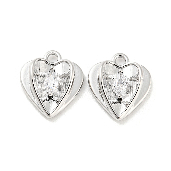 PandaHall Clear Glass Charms, with Brass Finding, Heart, Real Platinum Plated, 11x9.5x3mm, Hole: 1.2mm Brass+Glass Heart Clear
PandaHall Clear Glass Charms, with Brass Finding, Heart, Real Platinum Plated, 11x9.5x3mm, Hole: 1.2mm Brass+Glass Heart Clear