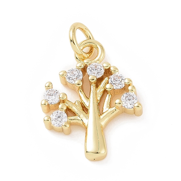 PandaHall Brass Micro Pave Cubic Zirconia Pendants, with Jump Ring, Tree Charm, Golden, 15x12x3mm, Hole: 2.8mm Brass+Cubic Zirconia Tree..., Clear
PandaHall Brass Micro Pave Cubic Zirconia Pendants, with Jump Ring, Tree Charm, Golden, 15x12x3mm, Hole: 2.8mm Brass+Cubic Zirconia Tree..., Clear