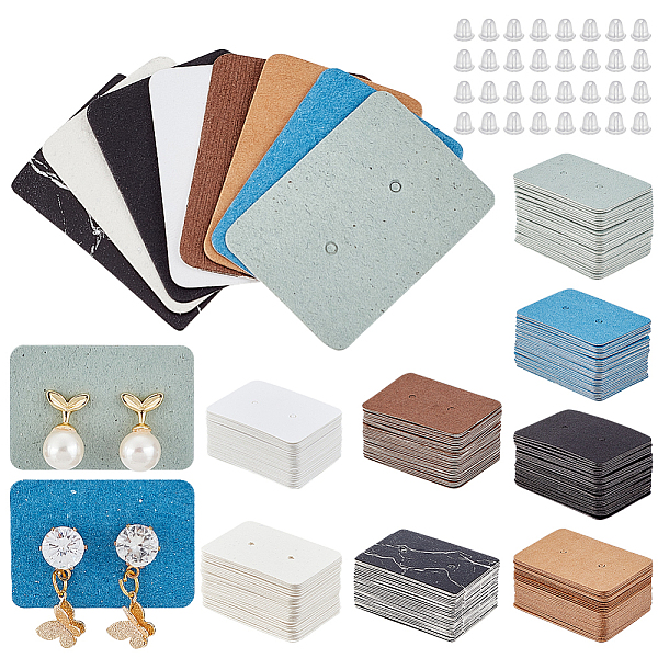 PandaHall BENECREAT 240Pcs 8 Colors Rectangle Paper Earring Stud Display Cards, with 500Pcs Plastic Ear Nuts, Mixed Color, Card..., Multicolor
PandaHall BENECREAT 240Pcs 8 Colors Rectangle Paper Earring Stud Display Cards, with 500Pcs Plastic Ear Nuts, Mixed Color, Card..., Multicolor