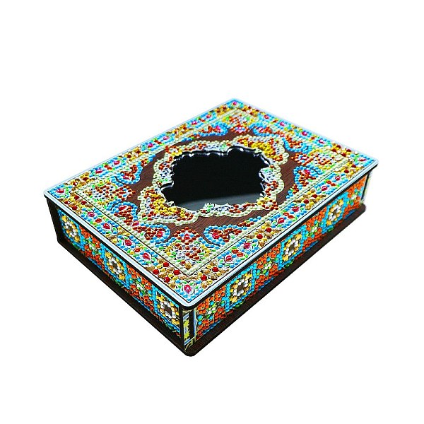 PandaHall DIY Diamond Painting Storage Box with Mirror, Detachable Mandala Flower Pattern Decorative Wooden Box, Rectangle, Colorful...
PandaHall DIY Diamond Painting Storage Box with Mirror, Detachable Mandala Flower Pattern Decorative Wooden Box, Rectangle, Colorful...