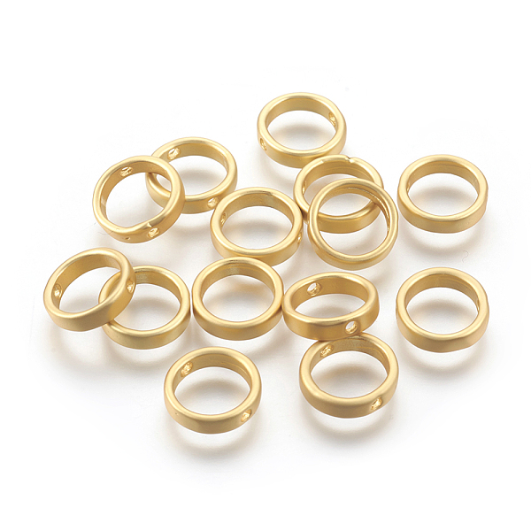 PandaHall Brass Bead Frames, Long-Lasting Plated, Lead Free & Cadmium Free & Nickel Free, Ring, Matte Style, Real 18K Gold Plated, 12x3mm...
PandaHall Brass Bead Frames, Long-Lasting Plated, Lead Free & Cadmium Free & Nickel Free, Ring, Matte Style, Real 18K Gold Plated, 12x3mm...