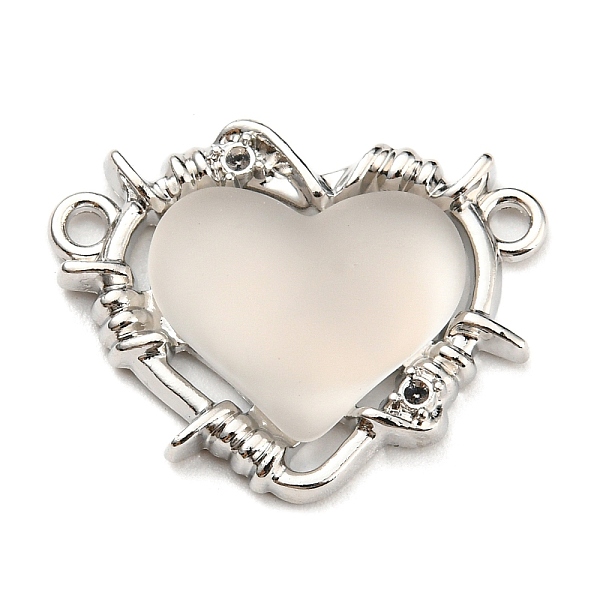PandaHall Alloy Connector Rhinestone Settings, with Translucent Resin, Heart Links, Platinum, Fit for 1mm Rhinestone, 19x24x6.5mm, Hole..., Clear
PandaHall Alloy Connector Rhinestone Settings, with Translucent Resin, Heart Links, Platinum, Fit for 1mm Rhinestone, 19x24x6.5mm, Hole..., Clear