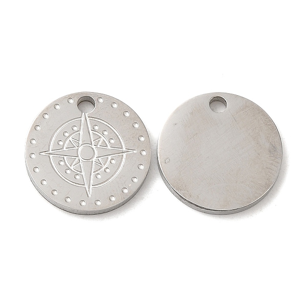 PandaHall 316L Surgical Stainless Steel Charms, Laser Cut, Flat Round with Star Charms, Stainless Steel Color, 12x1.5mm, Hole: 1.6mm 316L...
PandaHall 316L Surgical Stainless Steel Charms, Laser Cut, Flat Round with Star Charms, Stainless Steel Color, 12x1.5mm, Hole: 1.6mm 316L...