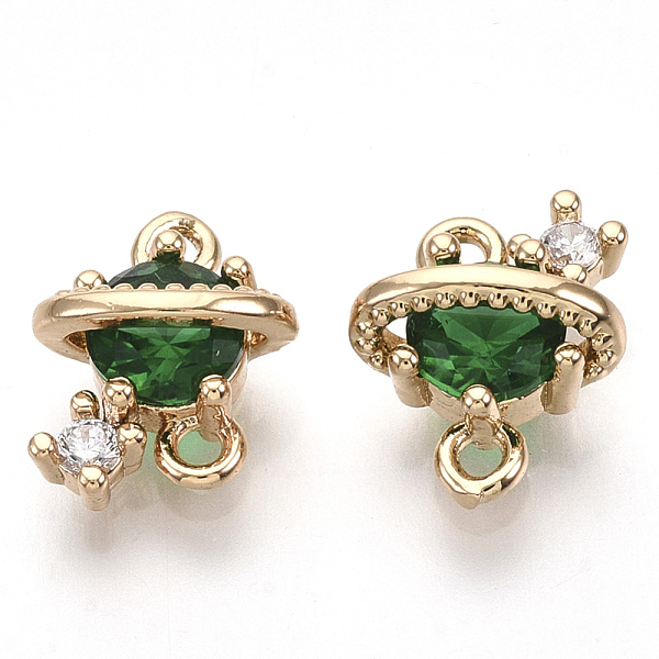 PandaHall Golden Tone Brass Links connectors, with Glass, Faceted, Planet, Sea Green, 10x9x5mm, Hole: 1.2mm Brass+Glass Planet Green
PandaHall Golden Tone Brass Links connectors, with Glass, Faceted, Planet, Sea Green, 10x9x5mm, Hole: 1.2mm Brass+Glass Planet Green
