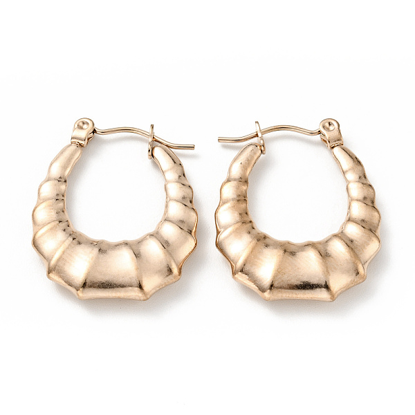 PandaHall Ion Plating(IP) 304 Stainless Steel Teardrop Hoop Earrings for Women, Rose Gold, 25.5x20x4mm, Pin: 0.8mm 304 Stainless Steel...
PandaHall Ion Plating(IP) 304 Stainless Steel Teardrop Hoop Earrings for Women, Rose Gold, 25.5x20x4mm, Pin: 0.8mm 304 Stainless Steel...