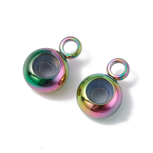 PandaHall Ion Plating(IP) 202 Stainless Steel Tube Bails, Loop Bails, with Rubber Inside, Rondelle, Bail Beads, Slider Stopper Beads, with...
PandaHall Ion Plating(IP) 202 Stainless Steel Tube Bails, Loop Bails, with Rubber Inside, Rondelle, Bail Beads, Slider Stopper Beads, with...