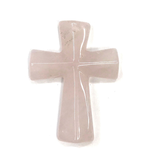 PandaHall Natural Rose Quartz Pendants, Religion Cross Charms, 45x33mm Rose Quartz Cross
PandaHall Natural Rose Quartz Pendants, Religion Cross Charms, 45x33mm Rose Quartz Cross