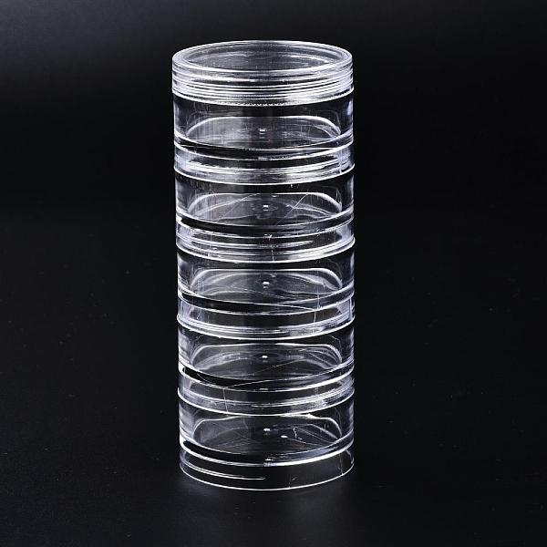 PandaHall Polystyrene Bead Storage Containers, with 5 Compartments Organizer Boxes, for Jewelry Beads Small Accessories, Column, Clear...
PandaHall Polystyrene Bead Storage Containers, with 5 Compartments Organizer Boxes, for Jewelry Beads Small Accessories, Column, Clear...