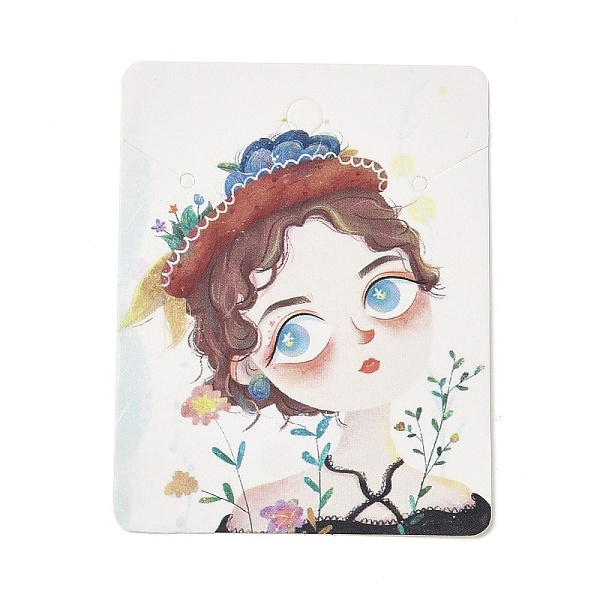 PandaHall Rectangle Girl Print Paper Earring Necklace Display Card, Jewelry Display Card for Earring Necklace Storage, Snow, 6.5x5x0.05cm..., White
PandaHall Rectangle Girl Print Paper Earring Necklace Display Card, Jewelry Display Card for Earring Necklace Storage, Snow, 6.5x5x0.05cm..., White