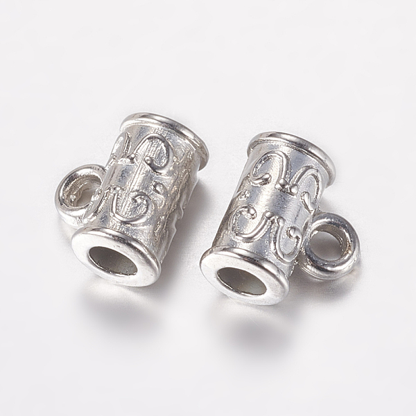PandaHall Alloy Tube Bails, Loop Bails, Cadmium Free & Lead Free, Column, Platinum, 6.5x7x4mm, Hole: 1mm, Inner Diameter: 2mm Alloy Column
PandaHall Alloy Tube Bails, Loop Bails, Cadmium Free & Lead Free, Column, Platinum, 6.5x7x4mm, Hole: 1mm, Inner Diameter: 2mm Alloy Column