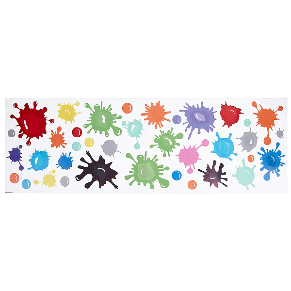 PandaHall PVC Wall Stickers, Funny Ink Paint Splash Sticker, for Wall Decoration, Colorful, 868x281x0.2mm, Sticker: 23~149x23~137mm PVC...
PandaHall PVC Wall Stickers, Funny Ink Paint Splash Sticker, for Wall Decoration, Colorful, 868x281x0.2mm, Sticker: 23~149x23~137mm PVC...