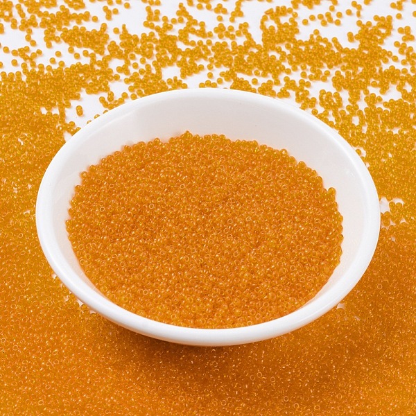 PandaHall MIYUKI Round Rocailles Beads, Japanese Seed Beads, (RR137) Transparent Light Orange, 11/0, 2x1.3mm, Hole: 0.8mm, about...
PandaHall MIYUKI Round Rocailles Beads, Japanese Seed Beads, (RR137) Transparent Light Orange, 11/0, 2x1.3mm, Hole: 0.8mm, about...