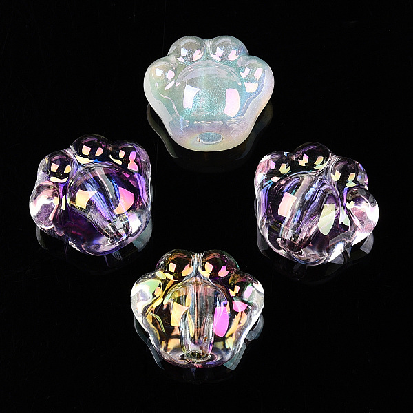 PandaHall Transparent Acrylic Beads, Cat Paw, AB Color, Mixed Color, 15x13x10.5mm, Hole: 2.7mm Acrylic Palm Multicolor
PandaHall Transparent Acrylic Beads, Cat Paw, AB Color, Mixed Color, 15x13x10.5mm, Hole: 2.7mm Acrylic Palm Multicolor