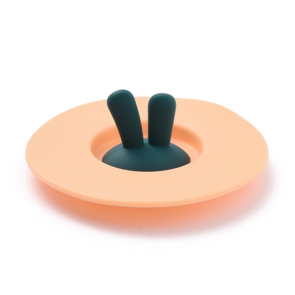 PandaHall Silicone Cup Lids, Rabbit Ear Tea Cup Covers, Anti-Dust Airtight Seal For Mugs, PeachPuff, 100x35mm Silicone Brown
PandaHall Silicone Cup Lids, Rabbit Ear Tea Cup Covers, Anti-Dust Airtight Seal For Mugs, PeachPuff, 100x35mm Silicone Brown