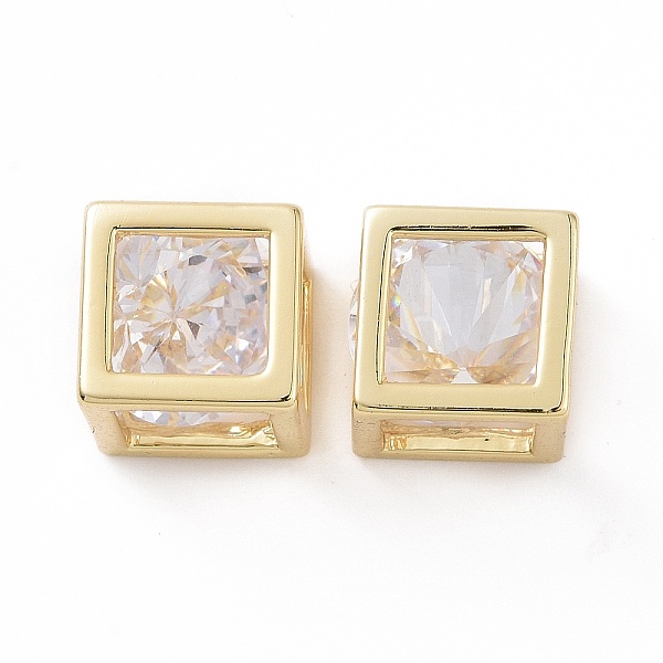 PandaHall Hollow Brass Clear Cubic Zirconia Charms, Cube, Real 18K Gold Plated, 7.5x7.5x7.5mm, Hole: 5x5mm Brass+Cubic Zirconia Cube Clear
PandaHall Hollow Brass Clear Cubic Zirconia Charms, Cube, Real 18K Gold Plated, 7.5x7.5x7.5mm, Hole: 5x5mm Brass+Cubic Zirconia Cube Clear