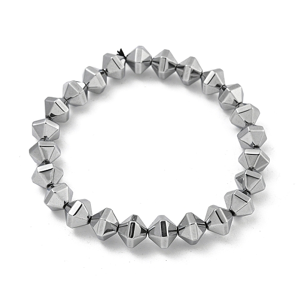 PandaHall Rhombus Electroplated Synthetic Non-magnetic Hematite Beaded Stretch Bracelets for Women Men, Silver Plated, Inner Diameter: 2-5/8...
PandaHall Rhombus Electroplated Synthetic Non-magnetic Hematite Beaded Stretch Bracelets for Women Men, Silver Plated, Inner Diameter: 2-5/8...