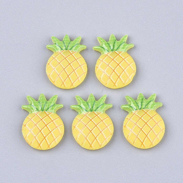 PandaHall PVC Plastic Cabochons, Pineapple, Yellow, 25x17.5x5mm Plastic Fruit Yellow
PandaHall PVC Plastic Cabochons, Pineapple, Yellow, 25x17.5x5mm Plastic Fruit Yellow