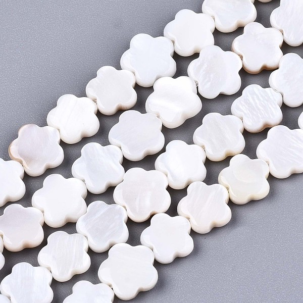 PandaHall Natural Freshwater Shell Beads Strands, Flower, Seashell Color, 8x8x2.5mm, Hole: 0.6mm, about 46~48pcs/strand, 14.96 inch (38cm)...
PandaHall Natural Freshwater Shell Beads Strands, Flower, Seashell Color, 8x8x2.5mm, Hole: 0.6mm, about 46~48pcs/strand, 14.96 inch (38cm)...