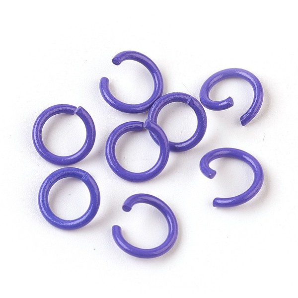 PandaHall Iron Jump Rings, Open Jump Rings, Mauve, 17 Gauge, 8~8.5x1.2mm, Inner Diameter: 5~6mm Iron Purple
PandaHall Iron Jump Rings, Open Jump Rings, Mauve, 17 Gauge, 8~8.5x1.2mm, Inner Diameter: 5~6mm Iron Purple
