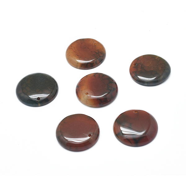 PandaHall Natural Crackle Agate Pendants, Dyed & Heated, Flat Round, 29~31x4~7mm, Hole: 1.6mm Crackle Agate Flat Round
PandaHall Natural Crackle Agate Pendants, Dyed & Heated, Flat Round, 29~31x4~7mm, Hole: 1.6mm Crackle Agate Flat Round