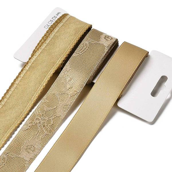 PandaHall 9 Yards 3 Styles Polyester Ribbon, for DIY Handmade Craft, Hair Bowknots and Gift Decoration, Ginger Color Palette, Goldenrod..., Gold
PandaHall 9 Yards 3 Styles Polyester Ribbon, for DIY Handmade Craft, Hair Bowknots and Gift Decoration, Ginger Color Palette, Goldenrod..., Gold