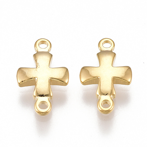 PandaHall Brass Links connectors, Cross, Nickel Free, Real 18K Gold Plated, 12x7x2mm, Hole: 1mm Brass Cross
PandaHall Brass Links connectors, Cross, Nickel Free, Real 18K Gold Plated, 12x7x2mm, Hole: 1mm Brass Cross