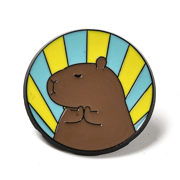 PandaHall Cartoon Bank Beaver Enamel Pins, Black Alloy Brooches for Backpack Clothes, Pale Turquoise, 28x1.5mm Alloy+Enamel Other Animal
PandaHall Cartoon Bank Beaver Enamel Pins, Black Alloy Brooches for Backpack Clothes, Pale Turquoise, 28x1.5mm Alloy+Enamel Other Animal
