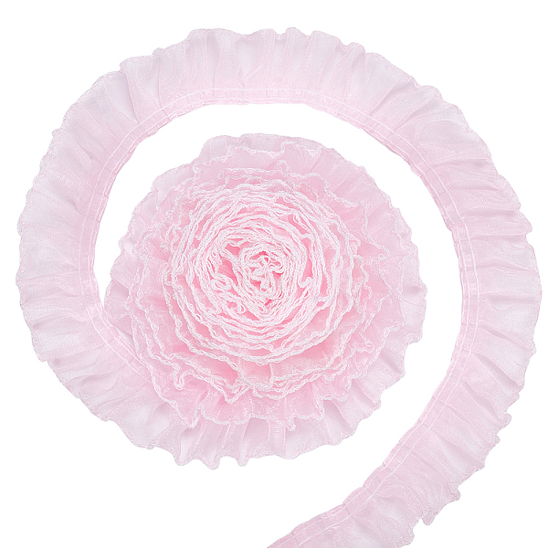 PandaHall BENECREAT 8 Yards Polyester Pleated Lace Trim, 1.57inch Wide Pink with White Edge Ruffled Lace Ribbon for Garment Accessories DIY...
PandaHall BENECREAT 8 Yards Polyester Pleated Lace Trim, 1.57inch Wide Pink with White Edge Ruffled Lace Ribbon for Garment Accessories DIY...