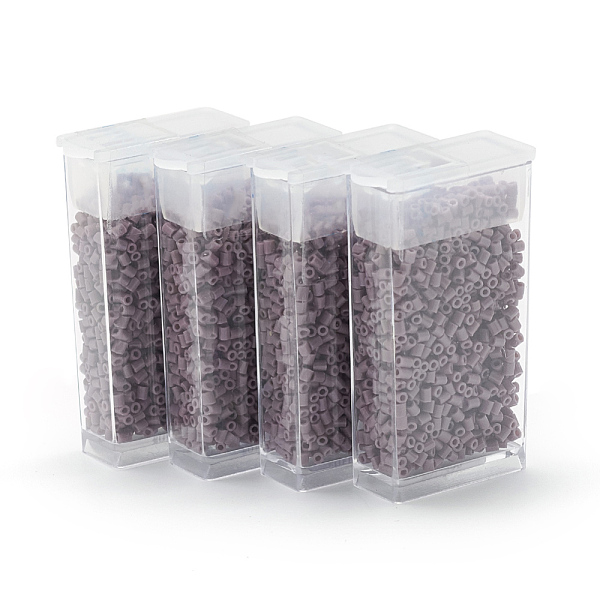 PandaHall MGB Matsuno Glass Beads, Japanese Bugle Beads, Opaque Glass Round Hole Rocailles Bugle Beads, Old Rose, 2x1.8~2mm, Hole: 1mm..., Purple
PandaHall MGB Matsuno Glass Beads, Japanese Bugle Beads, Opaque Glass Round Hole Rocailles Bugle Beads, Old Rose, 2x1.8~2mm, Hole: 1mm..., Purple