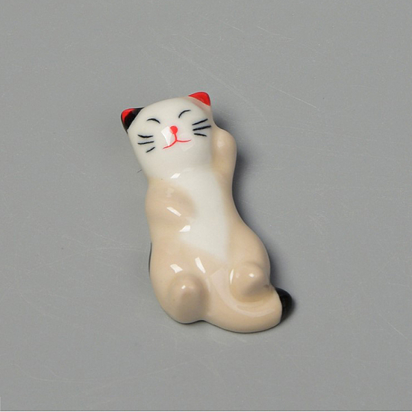 PandaHall Porcelain Chopsticks Rests, Chopsticks Stands, Cat, Moccasin, 55x25x15mm Porcelain Cat Shape Orange
PandaHall Porcelain Chopsticks Rests, Chopsticks Stands, Cat, Moccasin, 55x25x15mm Porcelain Cat Shape Orange