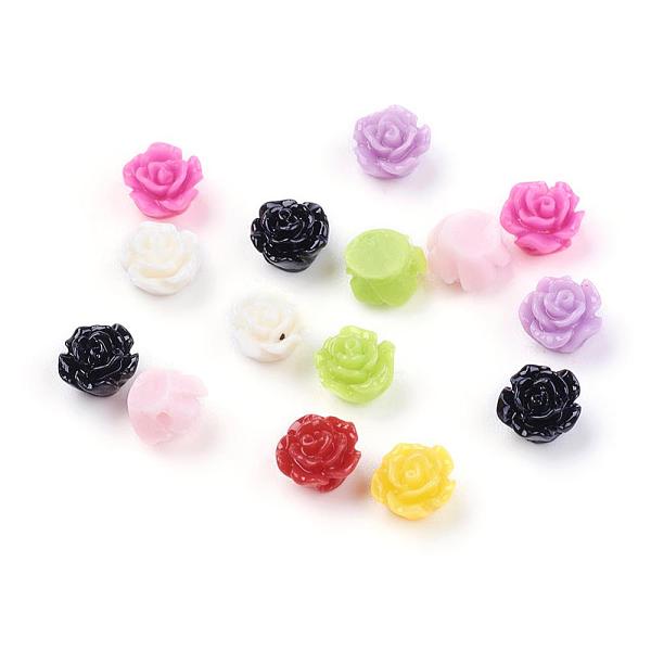PandaHall Flower Resin Beads, Mixed Color, 6x4mm, Hole: 1mm Resin Flower Multicolor
PandaHall Flower Resin Beads, Mixed Color, 6x4mm, Hole: 1mm Resin Flower Multicolor