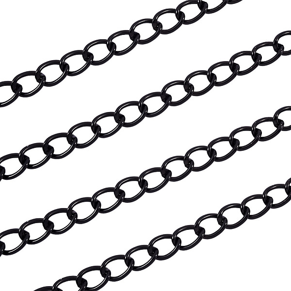 PandaHall Yilisi Aluminium Twisted Chains, Curb Chains, Unwelded, with Spool, Electrophoresis Black, 18x13x2.5mm, 16.4 Feet(5m)/roll...
PandaHall Yilisi Aluminium Twisted Chains, Curb Chains, Unwelded, with Spool, Electrophoresis Black, 18x13x2.5mm, 16.4 Feet(5m)/roll...