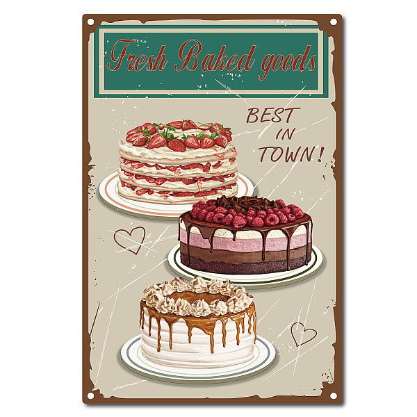 PandaHall CREATCABIN Fresh Baked Goods Tin Sign Vintage Metal Tin Signs Kitchen Signs Wall Funny Retro Signs for Cafe Bar Shop, 8 x 12 Inch...
PandaHall CREATCABIN Fresh Baked Goods Tin Sign Vintage Metal Tin Signs Kitchen Signs Wall Funny Retro Signs for Cafe Bar Shop, 8 x 12 Inch...