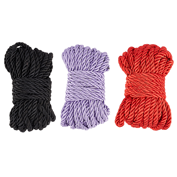 PandaHall AHANDMAKER Jute Cord, Jute String, Jute Twine, Mixed Color, 8mm, 10m/Bundle, 3 colors, 1bundle/color, 3bundles Jute Multicolor
PandaHall AHANDMAKER Jute Cord, Jute String, Jute Twine, Mixed Color, 8mm, 10m/Bundle, 3 colors, 1bundle/color, 3bundles Jute Multicolor